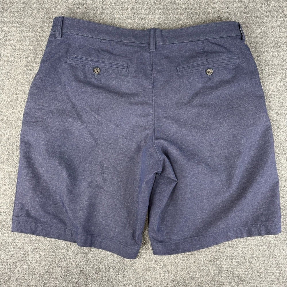 Marc Anthony Sz 36 Shorts 100% Cotton Chino Style Back Pocket Buttons Belt Loops - Picture 2 of 6